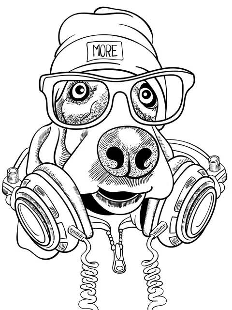 Fashionable Dog