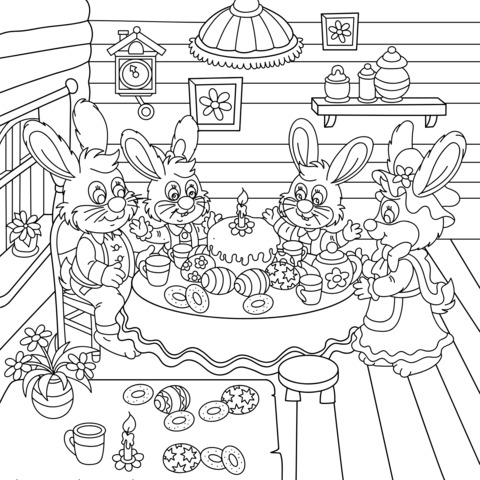 A Gathering of Rabbits