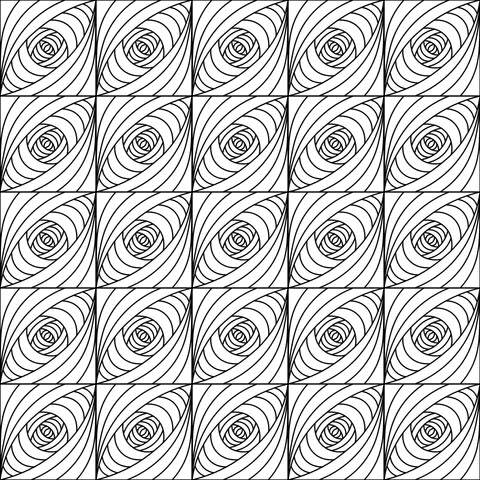 Colorful Spiral Pattern