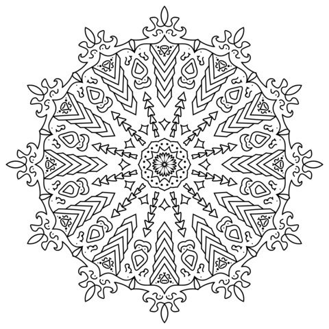 Colorful Mandala Pattern