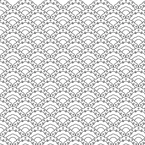 Colorful Fish - scale Pattern