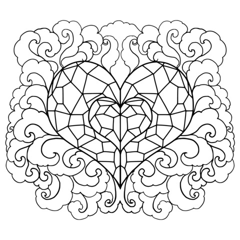 Decorative Heart Pattern