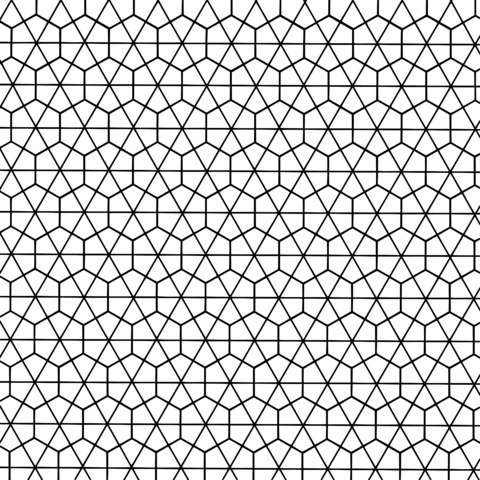 Geometric Pattern Coloring Page