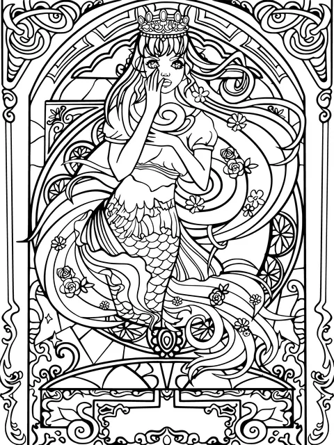 Dreamy Mermaid Princess