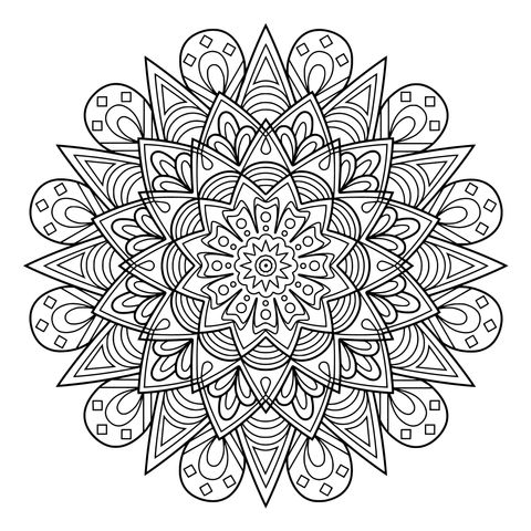 Colorful Mandala Pattern