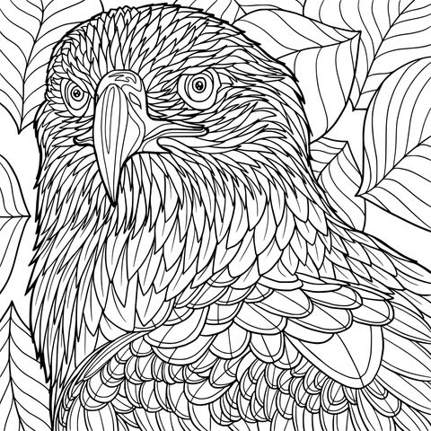 Eagle - themed Coloring Page