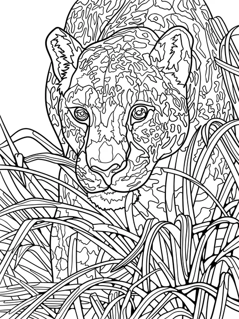 Leopard in the Grass