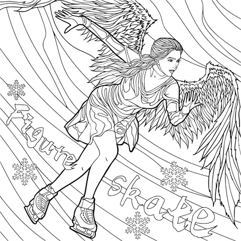 Figure - skating Angel