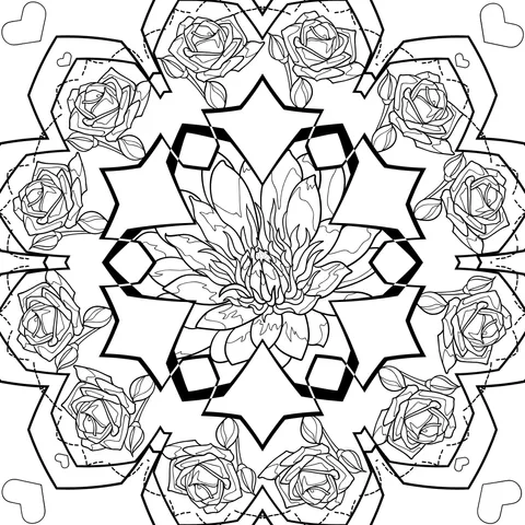 Floral Mandala Pattern