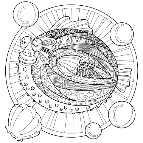 Colorful Decorative - style Fish