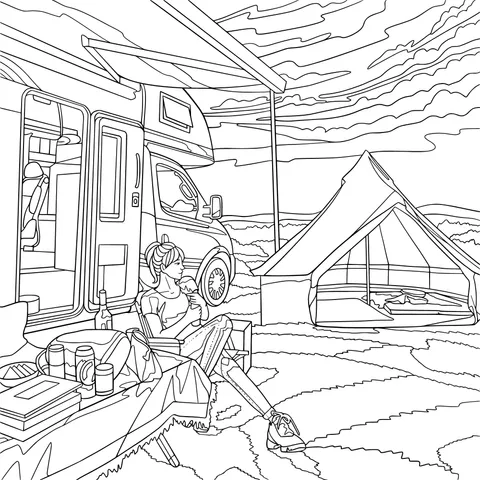 Pleasant Camping Time