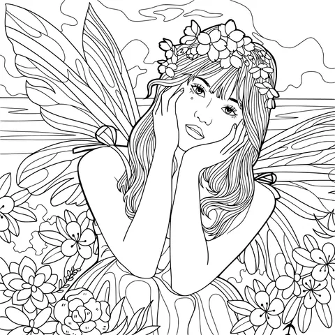 Dreamy Flower Fairy