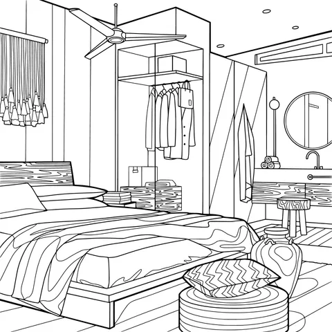 Modern - style Bedroom