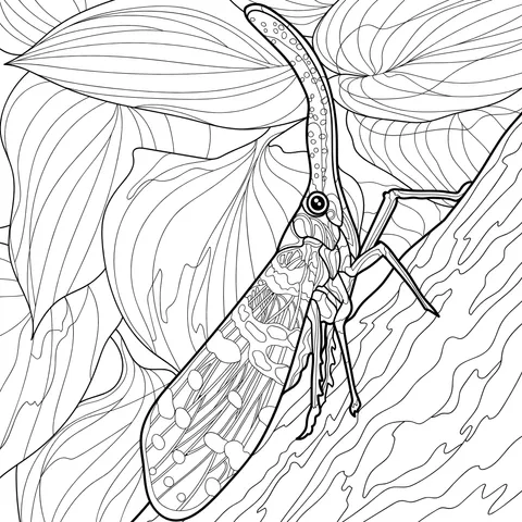 Colorful Lanternfly