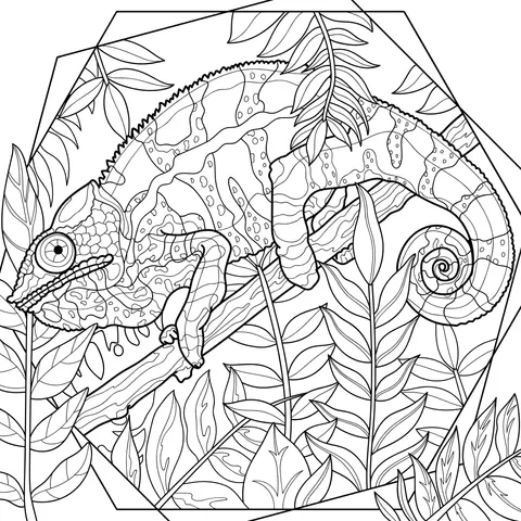 Chameleon on a Branch