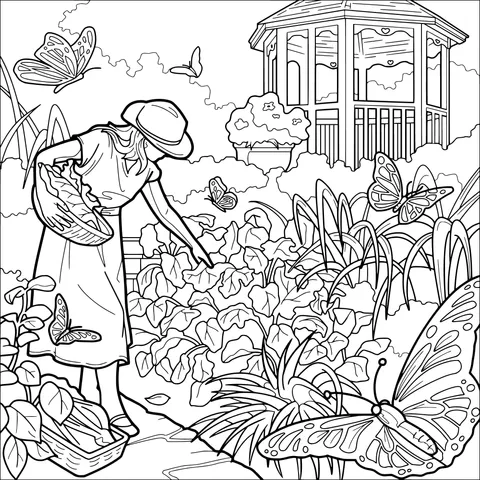 Picking Time in the Garden