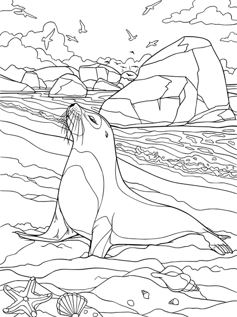 Seal on the Beach