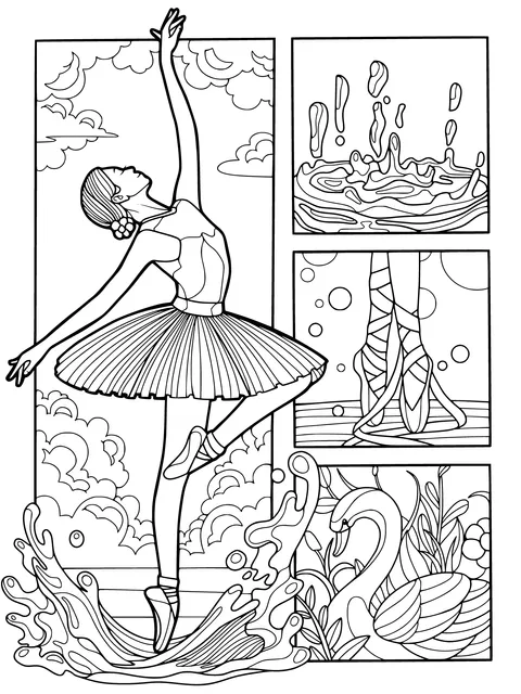 Dreamy Moments of a Ballerina
