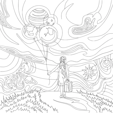 A Girl's Cosmic Journey