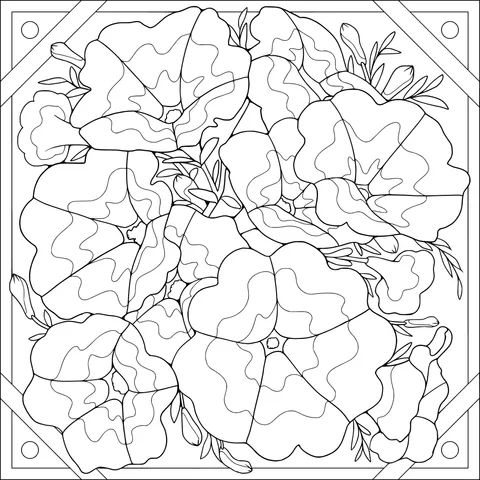 Yellow Flower Pattern