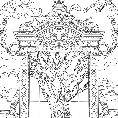 Dreamy Tree Pavilion