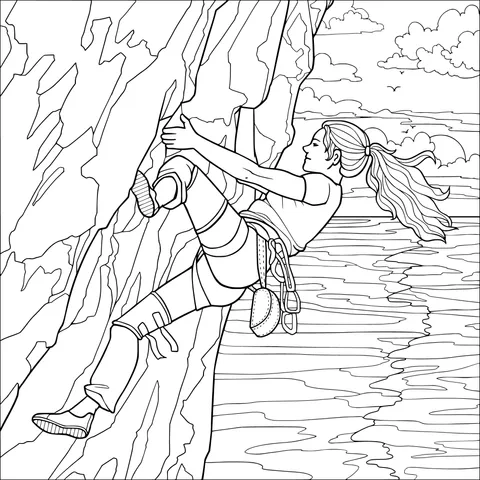 Woman Rock - climbing