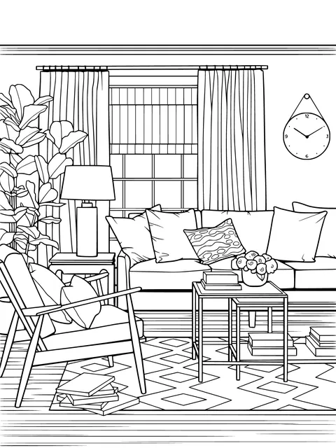 A Cozy Corner of the Living Room