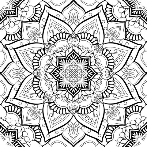 Colorful Mandala Pattern