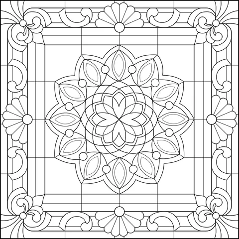 Colorful Geometric Pattern