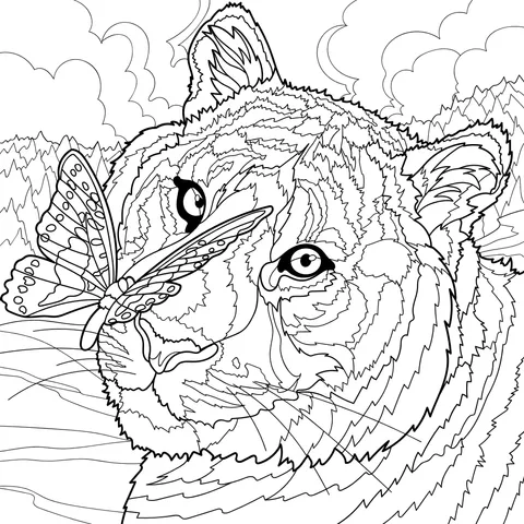 Butterfly and Tiger