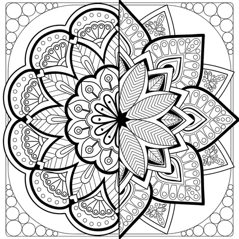 Colorful Mandala Pattern