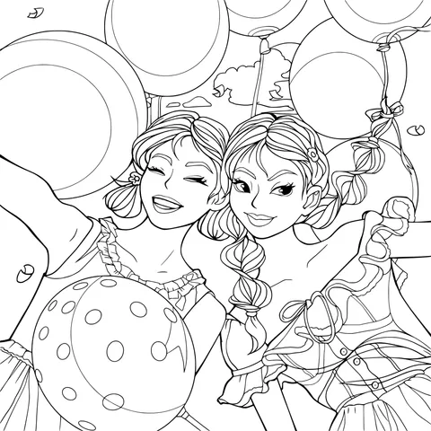 Joyful Balloon Time