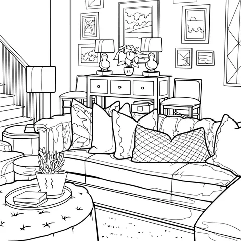 A Cozy Corner of the Living Room