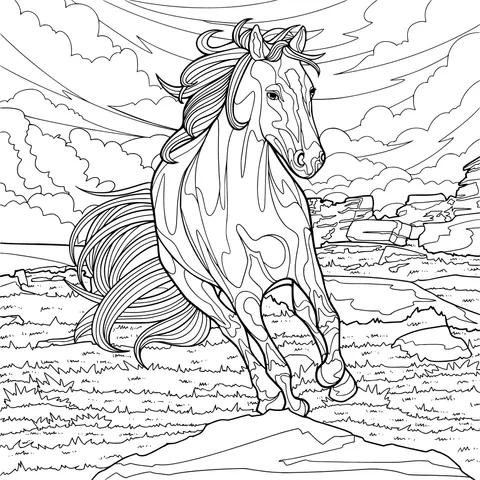 Galloping Horse