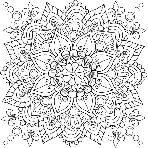 Colorful Mandala Pattern