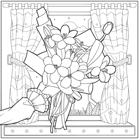 Bouquet by the Window