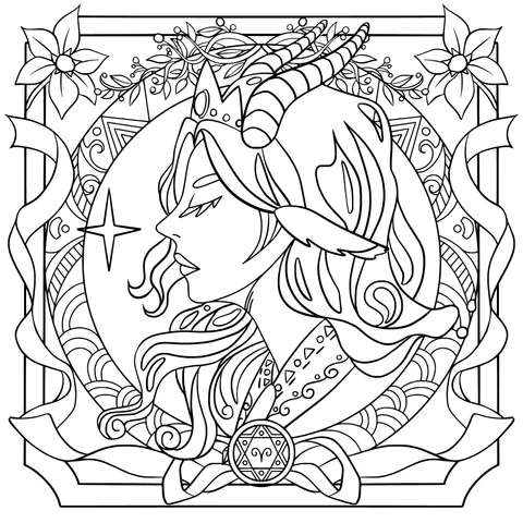 Dreamy Unicorn - like Maiden