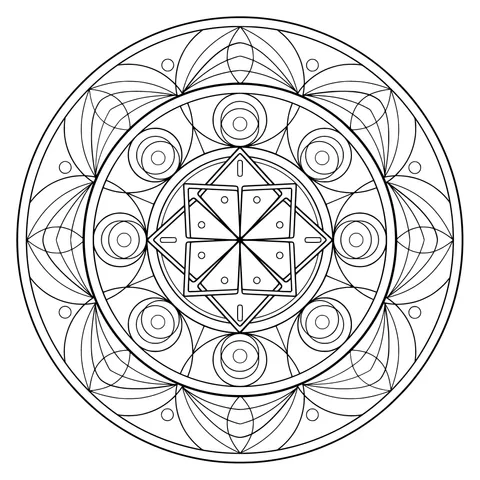 Colorful Mandala Pattern