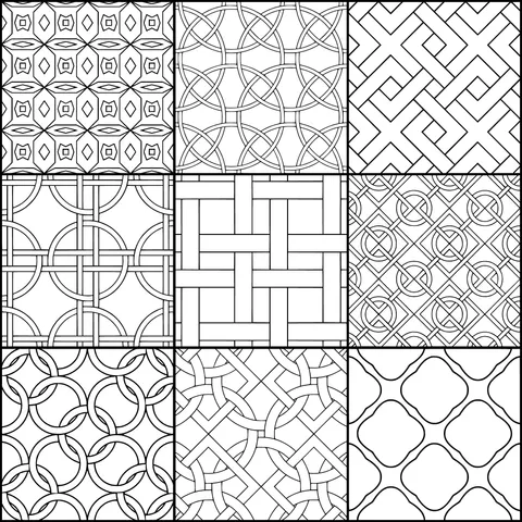 Colorful Geometric Patterns