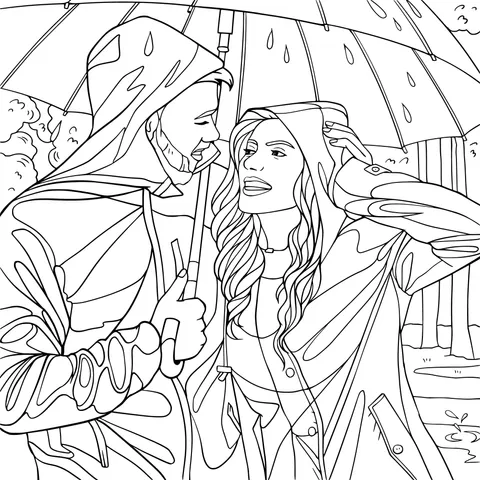 Lovers in the Rain