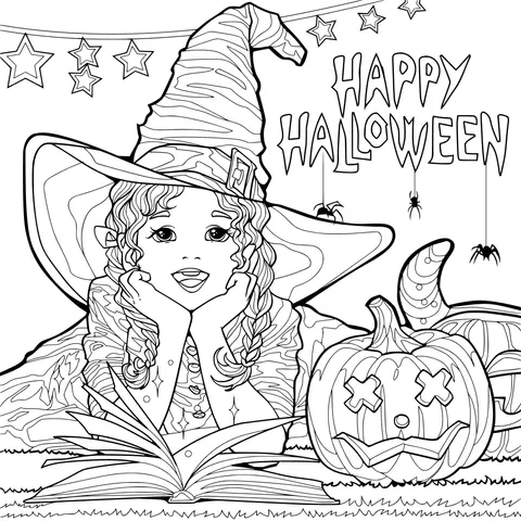Happy Halloween Little Witch