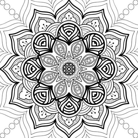Colorful Mandala Pattern
