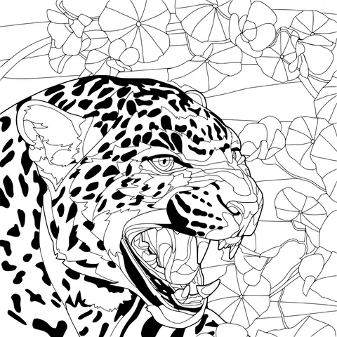 Roaring Leopard