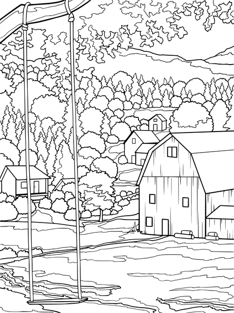 Autumn Rural Scenery