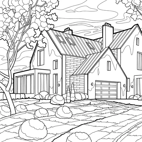 Cozy Residence in Autumn