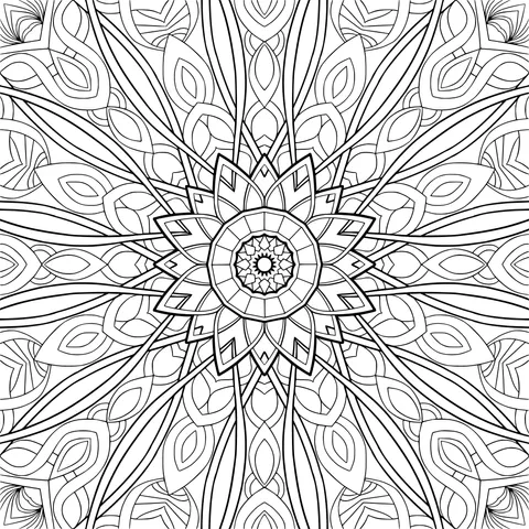 Colorful Mandala Pattern