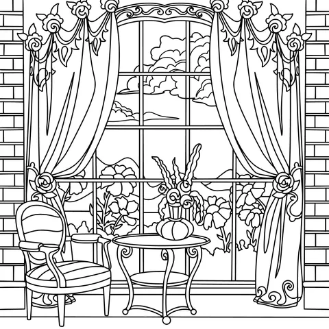A Cozy Nook by the Window