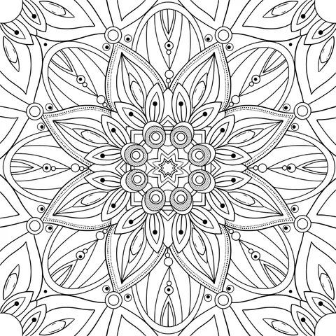 Colorful Mandala Pattern