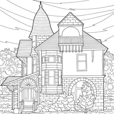 A fairytale - style house