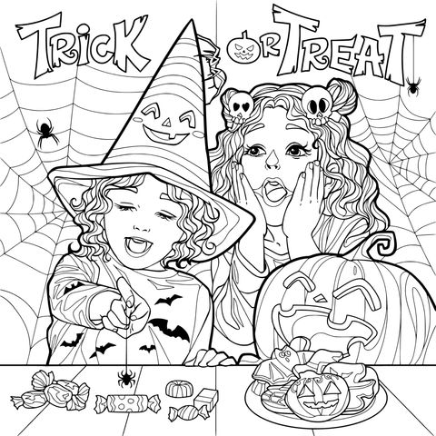 ハロウィンのトリック・オア・トリート